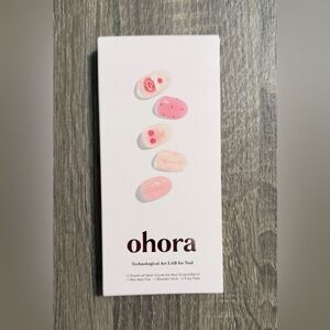 Ohora Semi Cured Gel Nail Strips N Sugar Rush ND-478 RARE New in Box Pink Cherry